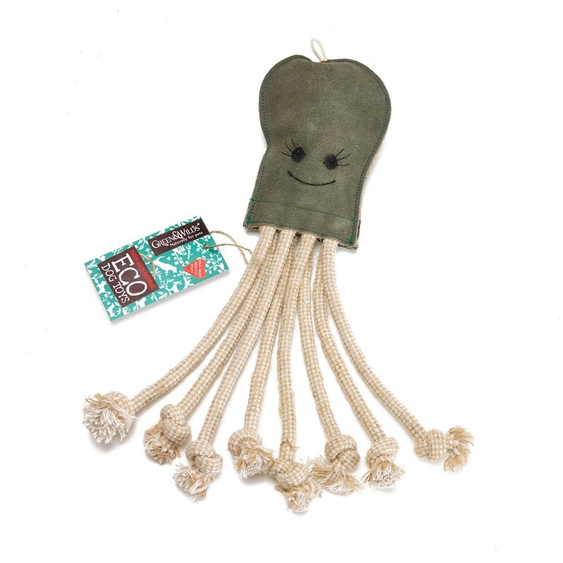 Green & Wilds Olive The Octopus Eco Toy