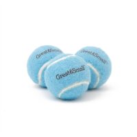 Little & Lively Mini Blue Tennis Balls 3 Pack