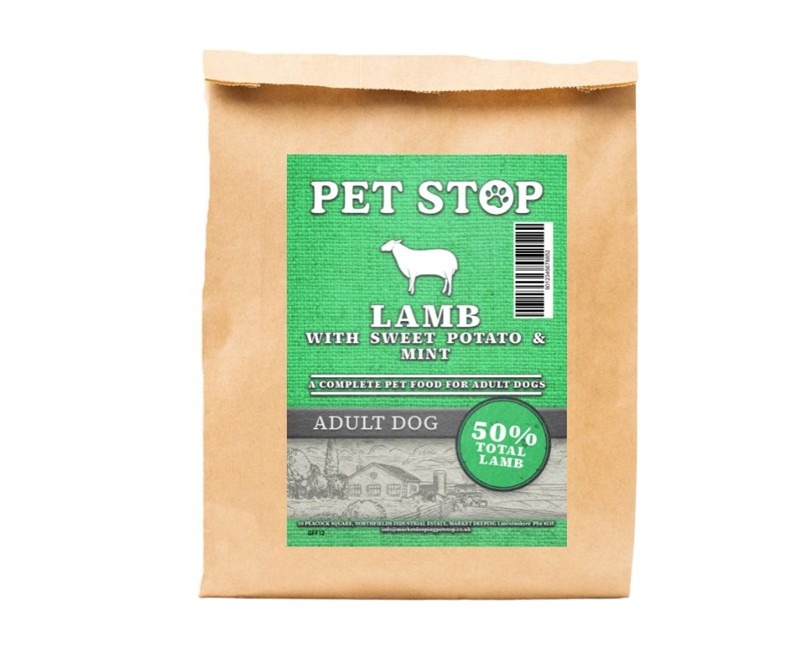 Pet Stop Grain Free Lamb & Mint 2kg