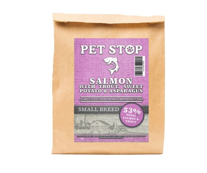 Pet Stop Grain Free Small Breed Salmon 2kg