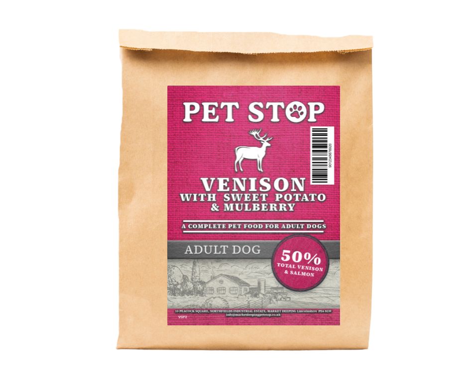 Pet Stop Grain Free Venison 2kg