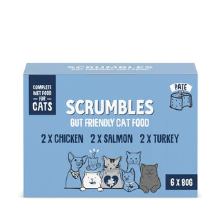 Scrumbles Classic Selection Pate 6 x 80g