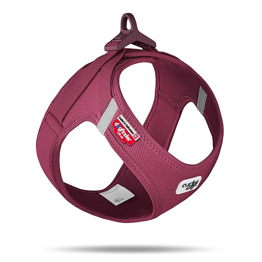 Curli Mesh Harness Small Ruby
