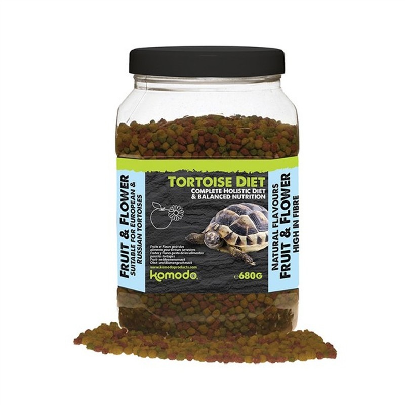 Komodo Fruit & Flower Tortoise Food 680g
