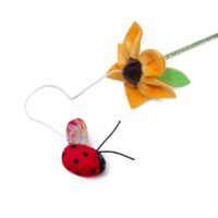 Fiesta Cat Dangler Sweetcorn & Feathers