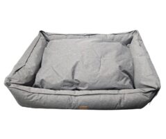 Hem & Boo Bed Waterproof Rectangle Black 105cm