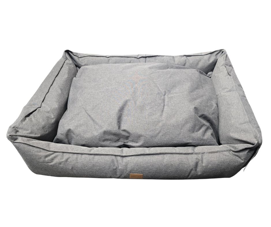 Hem & Boo Bed Waterproof Rectangle Black 105cm