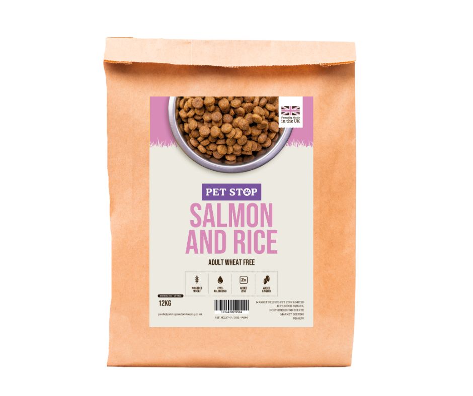 Pet Stop Salmon & Rice 12kg