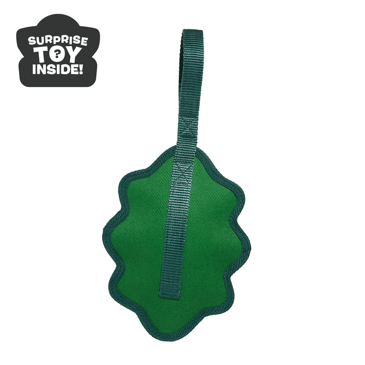 Bark A Green Chew Leaf Dog Toy