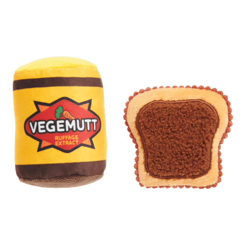 Bark Vegemutt Toast Dog Toy