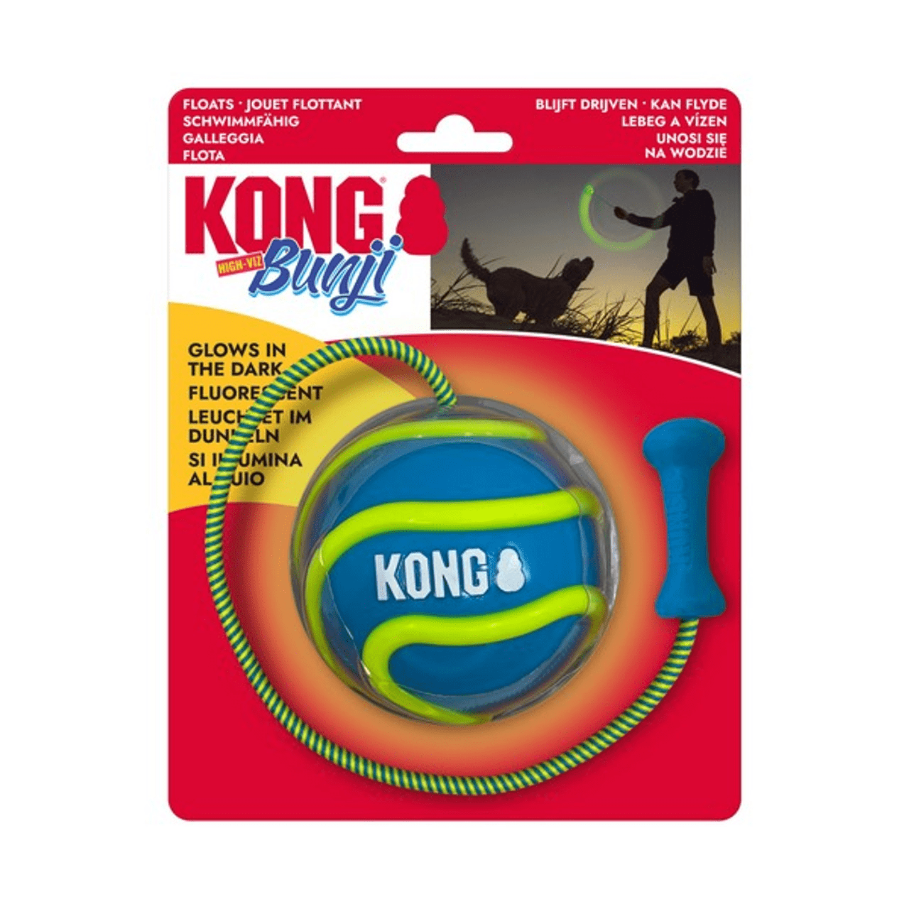 Kong High Viz Bunji Ball Assorted