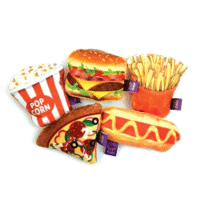 Tabby Patch Fast Food Catnip Toy