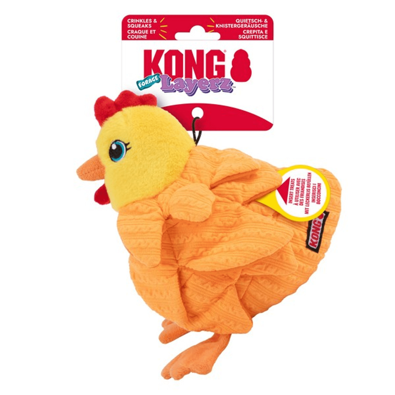 Kong Layerz Forage Hen Medium
