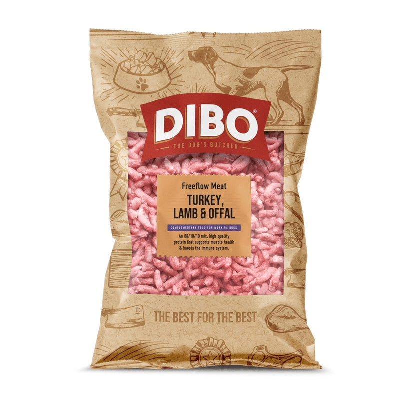 Dibo Freeflow Turkey, Lamb & Offal 1kg