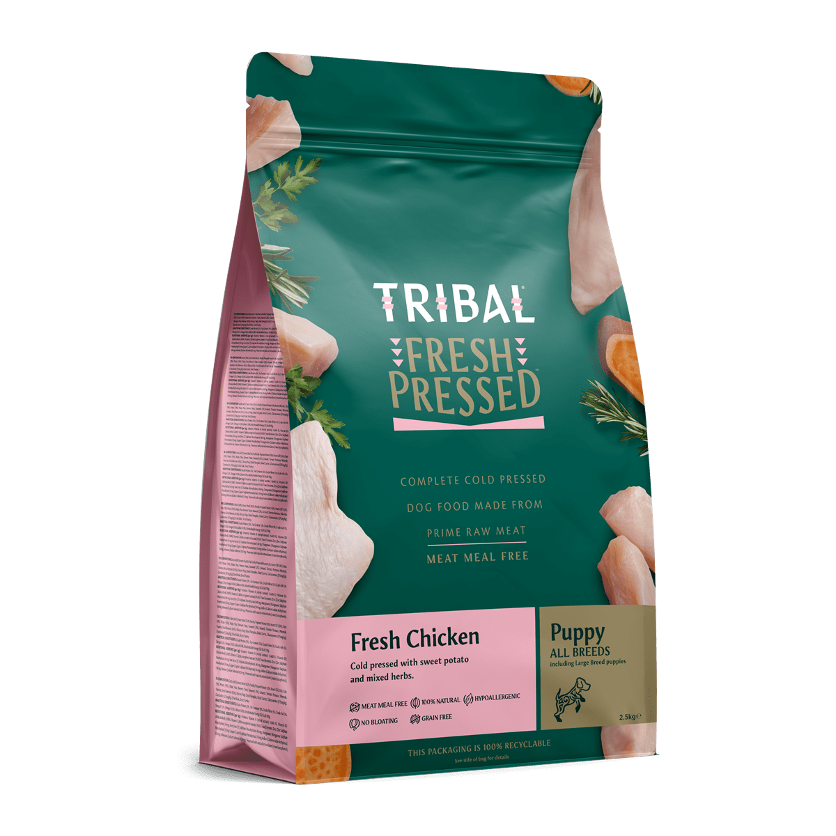 Tribal Fresh Pressed Puppy Chicken 2.5kg