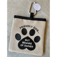 Beware Of Owner Treat Bag