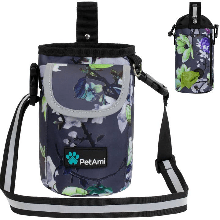 PetAmi Urban Modern Floral Treat Bag