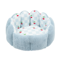 Rosewood Cherry Pop Scalloped Bed