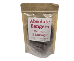 Absolute Bangers Venison Sausages