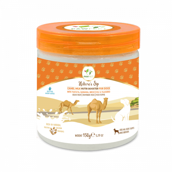 Pawfect Natures Sip Camel Milk With Papaya & Banana