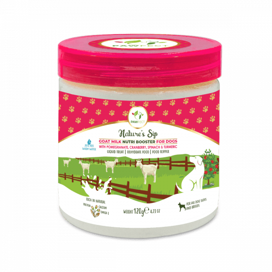 Pawfect Natures Sip Goat Milk With Pomegranate & Cranberry