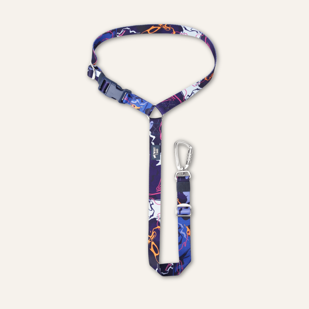 Twiggy Tags Headrest Seatbelt Restraint Nebula