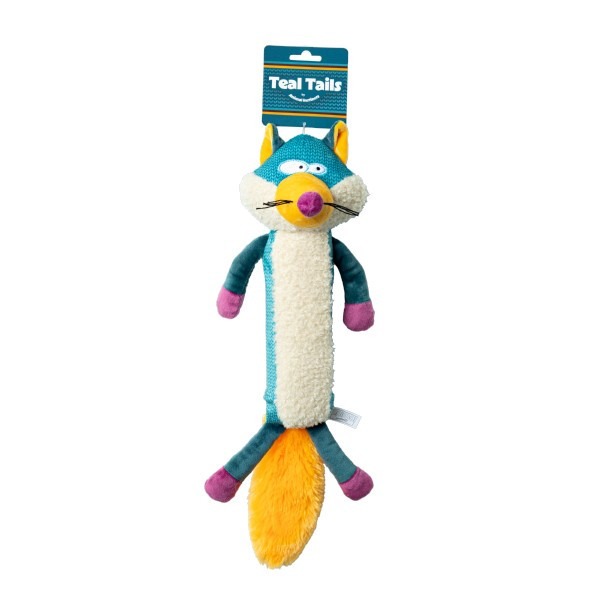 Animal Instincts Teal Tails Fox