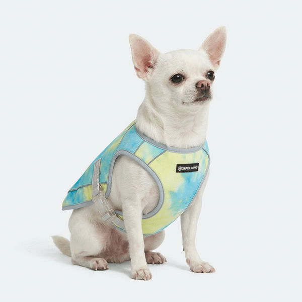 Spark Paws Cooling Vest Large Tropical Storm