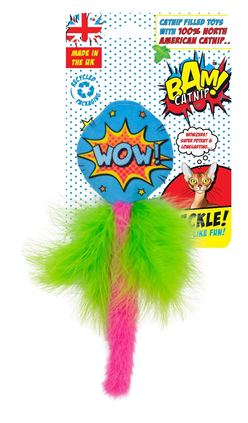 BAM! Catnip Crackle Tail
