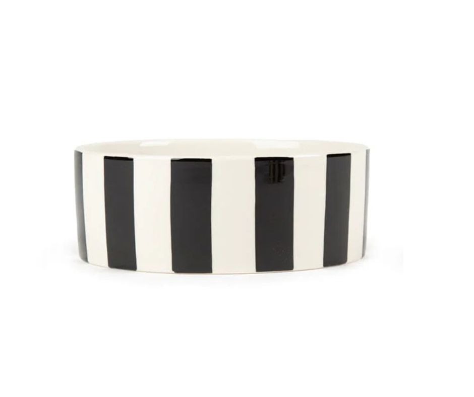Scruffs Bowl Amalfi Stripe Black 15cm