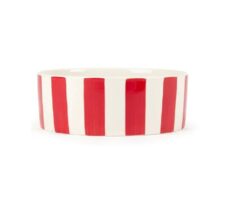 Scruffs Bowl Amalfi Stripe Red 19cm