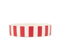 Scruffs Saucer Amalfi Stripe Red 13cm