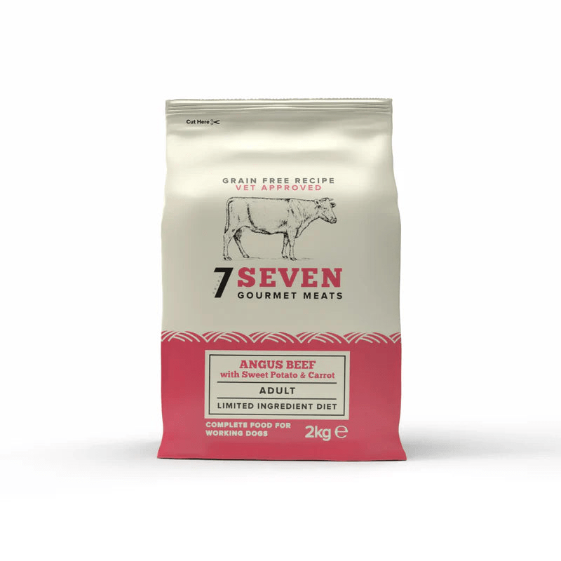 Seven Grain Free Adult Beef 2kg