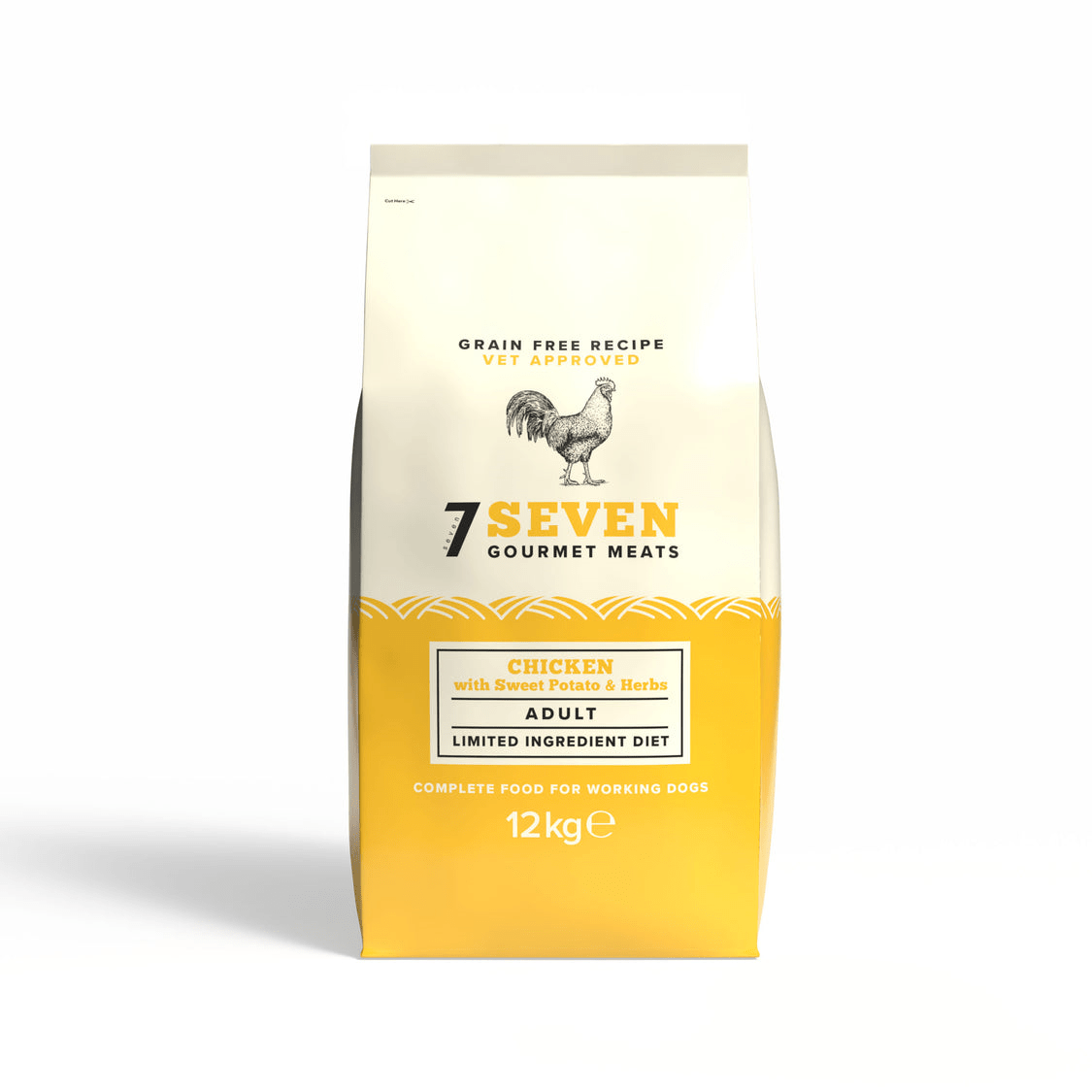 Seven Grain Free Adult Chicken 12kg