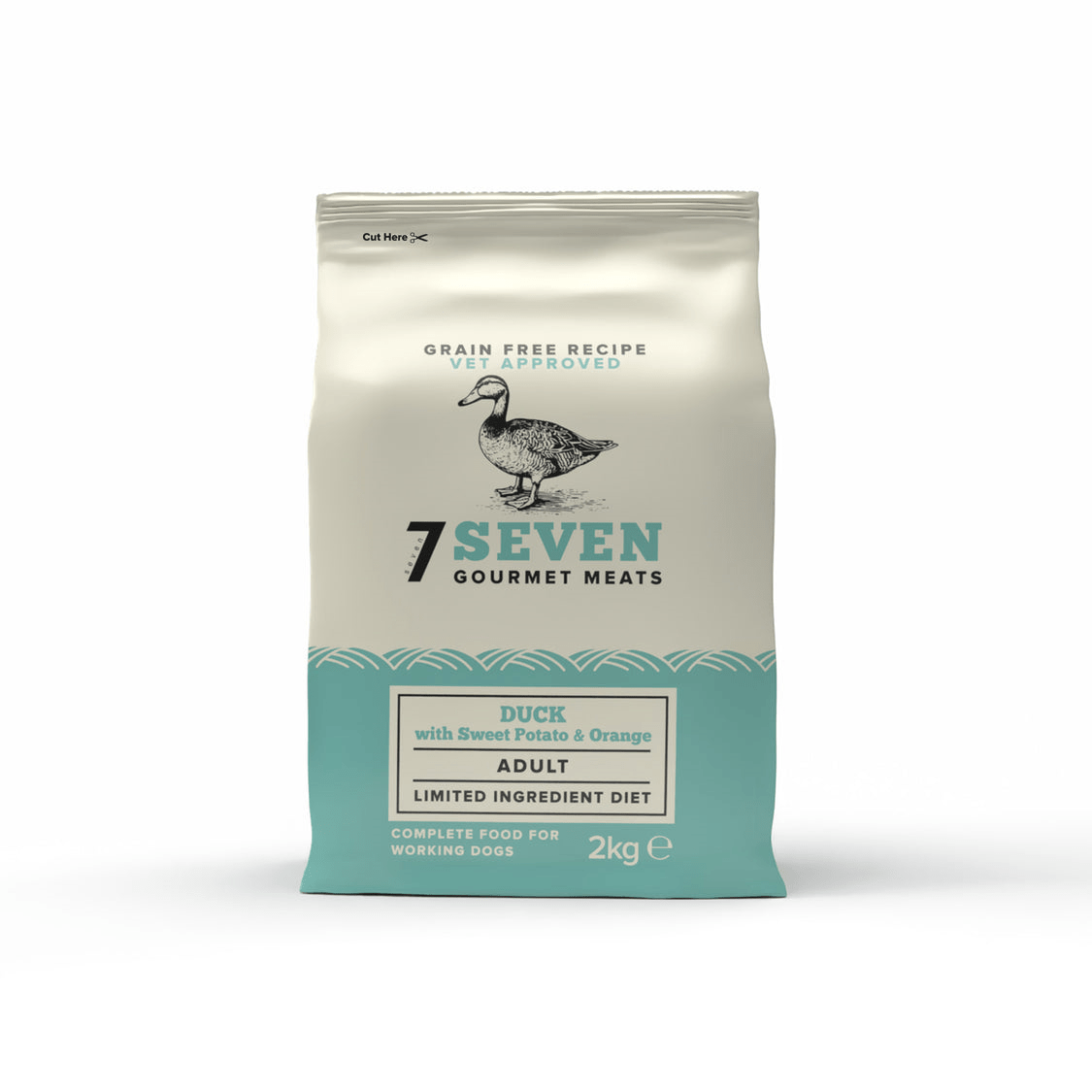 Seven Grain Free Adult Duck 2kg
