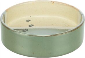 Trixie Bowl Green & Beige 12cm