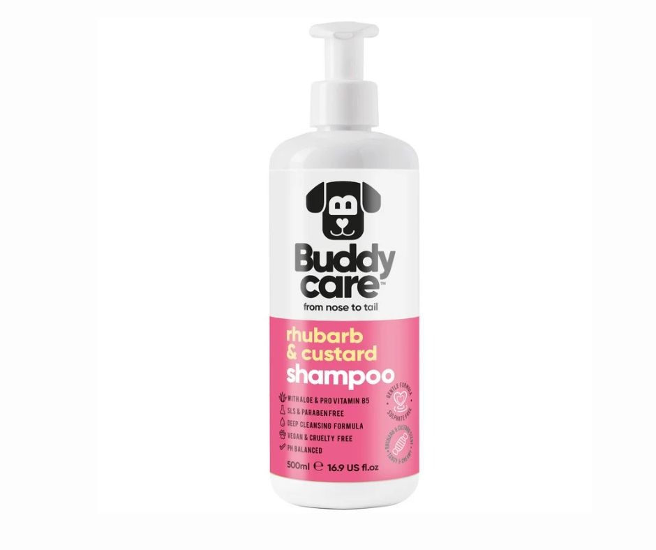 Buddy Care Rhubarb & Custard Shampoo 500ml
