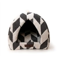 Snooze & Snuggle Grey Diamond Cat Igloo