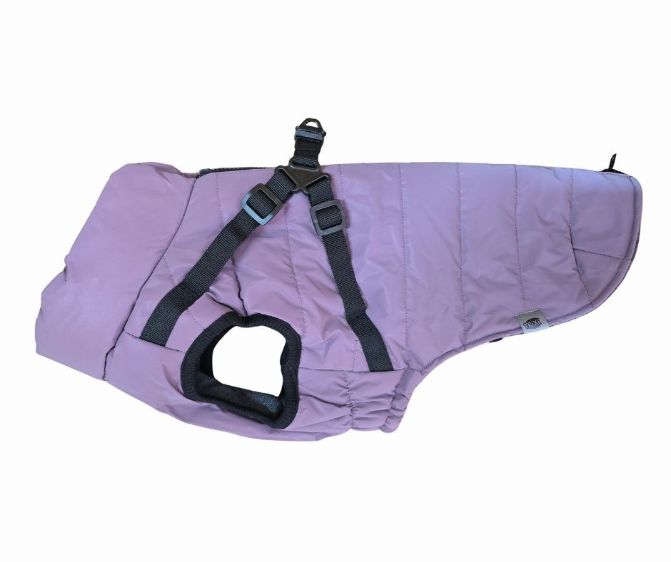 Trixie Pontis Reflective Harness Coat Grey 24cm